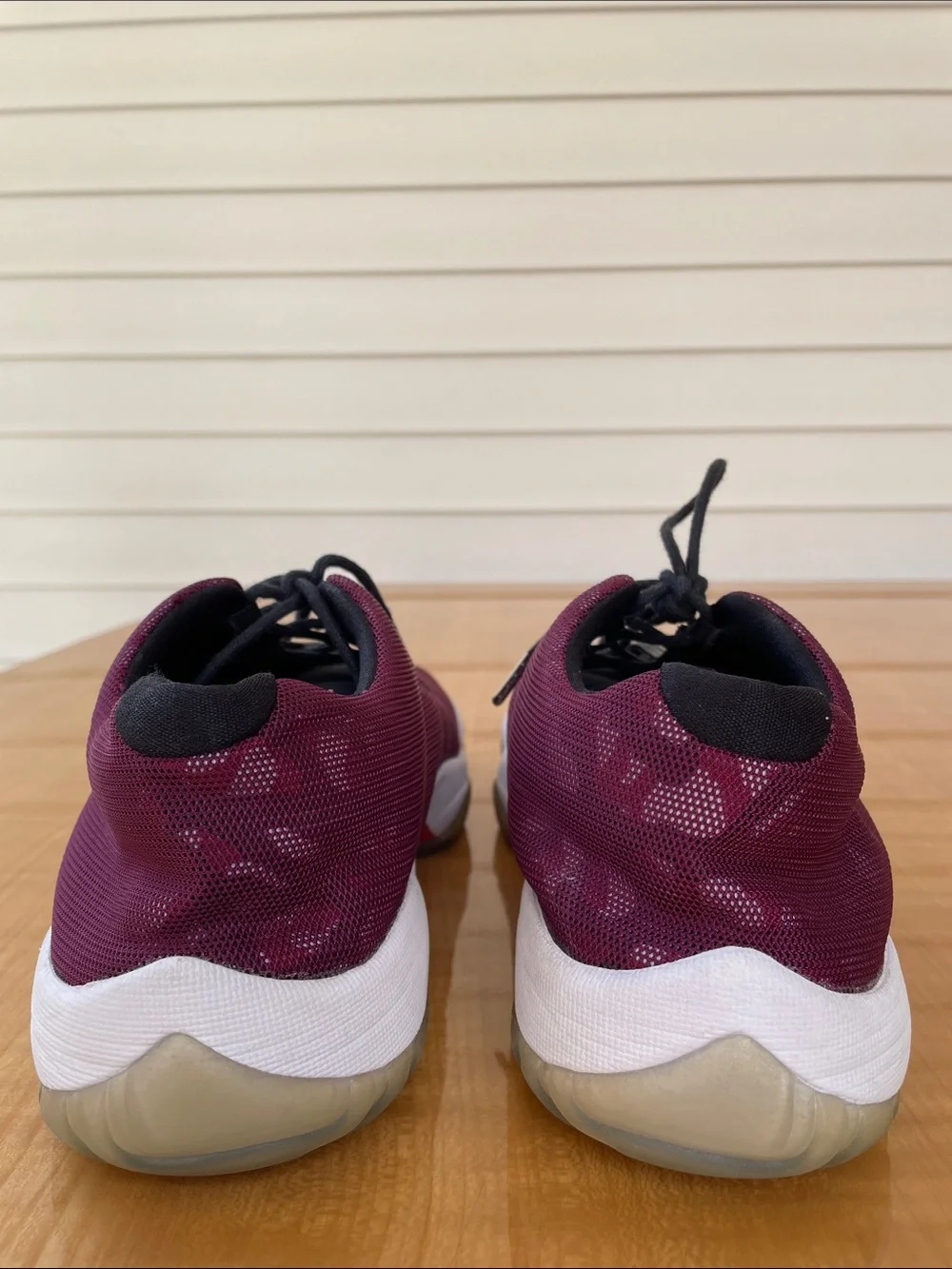 Air Jordan Men’s Future Low Bordeaux Camo Sneakers Size 10.5 Basketball NBA